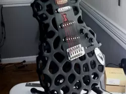 The Black Widow 3D Printed Guitar