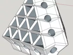 Triangular Based Pyramid Eppendorf Holder (58 holders)