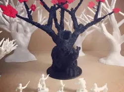 Undead Treeman (18mm scale)