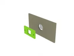 USB-B Connector Panel Front End
