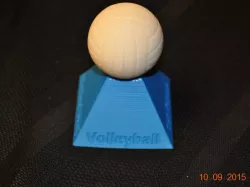 volley ball trophy