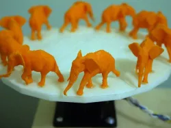 Walking Elephant 3D Zoetrope