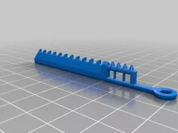 Warhammer inspired  - Chainsword keychain