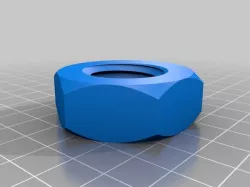 1" - 8 Hex Nut 26.9mm inside diam