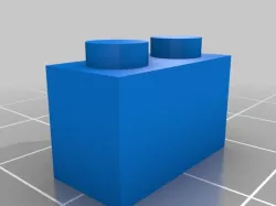 1x2 LEGO Brick