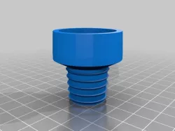 22mm hose to turbine blower adapter