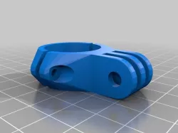 25 mm clamp triple 0 GoPro like