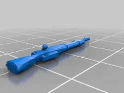 28mm scale rifle