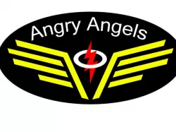 Angry Angels Logo/Keychain
