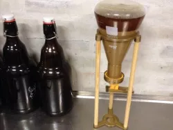 Beer Yeast Separation Funnel using Erlenmeyer  [Customizable]