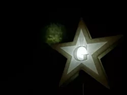 Blazing Star Lamp - or Tree Topper