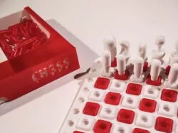 CH3SS, the mini 3d printed chessboard for chess players on the move
