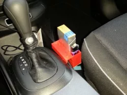 Cigarette caddy for a Fiat
