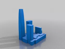 Costanera Center Complex - Solid Model