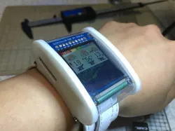 Crystal Clear Case for Arduino Watch