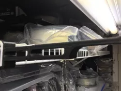 Filament Spool Holder for Wire Shelves