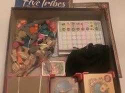 Five Tribes Tile and Djinn tray, storage