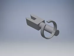 Fork with wrist support