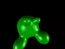 Greeny the blob