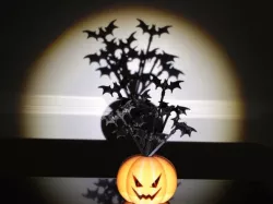 Halloween Bat Topper