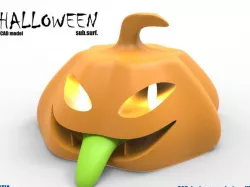 halloween cad model