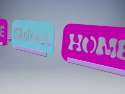 Home Sweet Home Led Candle