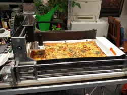 Ikea STÄM Pizza Cutter to CNC Adapter
