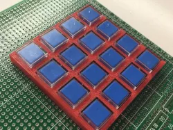 Keypad Matrix 12mm tac switch matrix