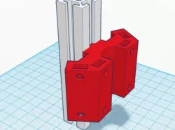 Kossel Mini 2020 plexiglass holder