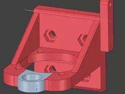 Kraken mount + auto level for prusa I3
