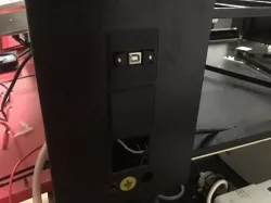 Laser plug caps for USB and power and blank