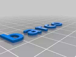 letras barco custom text font