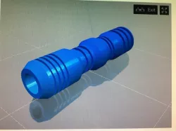 Lightsaber Handle w/ 3 inch insert - star wars