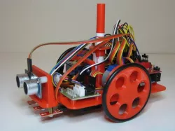 Line Sensors/Ping Mount for Arduino Drawing Robot