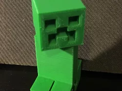 Minecraft Creeper with rotatable head