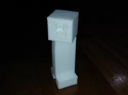 Minecraft Creeper with swiveling head