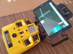 Multiplex Cockpit SX - tablet/smartphone and telemetry holder