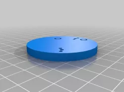 My Customized Circular Gallifreyan Coin