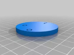 My Customized Circular Gallifreyan Coin