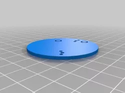 My Customized Circular Gallifreyan Coin