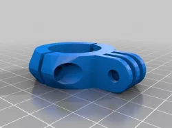 My Customized GoPro  mounts, and a library to expand