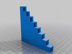 My Customized Surface Test: Temp Calibration Stairs ()