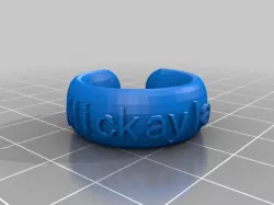 My Customized Text Ring/Bracelet/Crown Thing