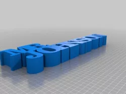 My Customized Variable WORD Sculpture