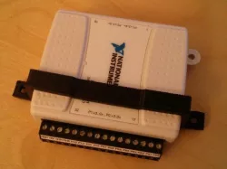 National Instruments USB DAQ mounting hold-down