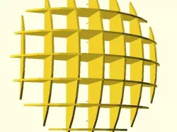Parametric bookshelf