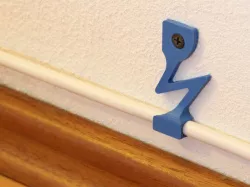 Power calbe wall mount