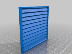 Privacy wall mockup