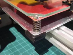 Prusa i3v bed corners