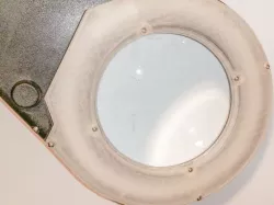 Replacement transparent "glass" cover for magnifying desktop lamp  (Pro's Kit MA-1225CF, Magnifier Workbench Lamp)